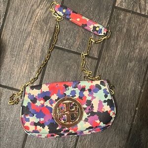 Tory Burch Multicolor Floral Crossbody Bag